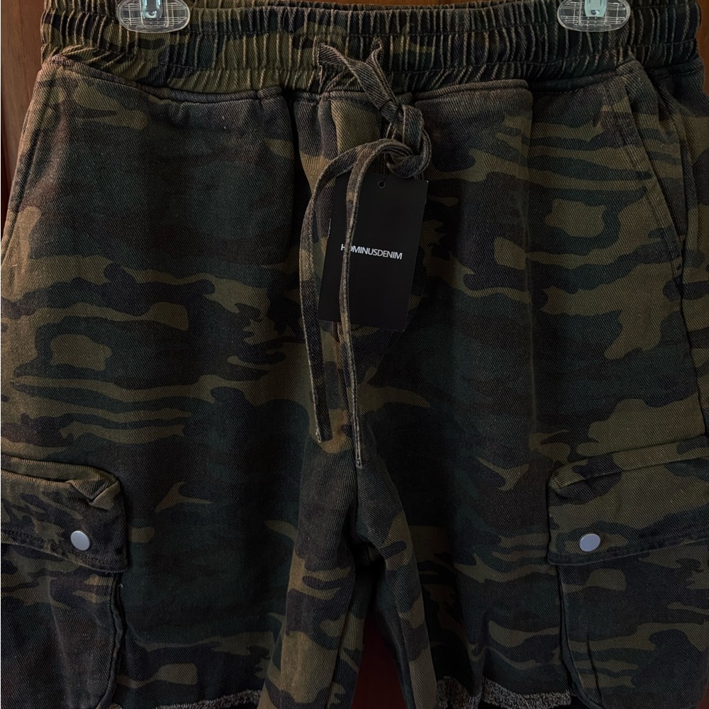 Camouflage Cargo Shorts